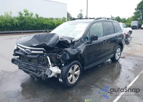 2015 Subaru Forester 2.5I Premium z USA, uszkodzony, nr VIN JF2SJADC6FH590488